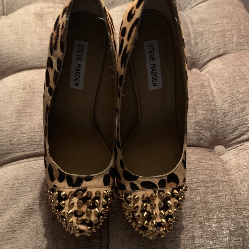 Steve Madden Cheetah Print Heels - image 1